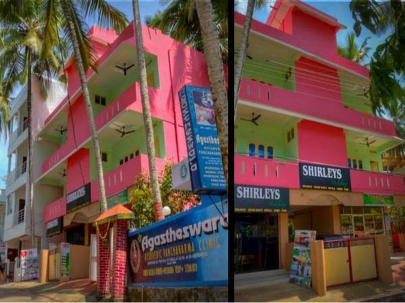 Shirleys Beach Hotel โกวาลัม ภายนอก รูปภาพ