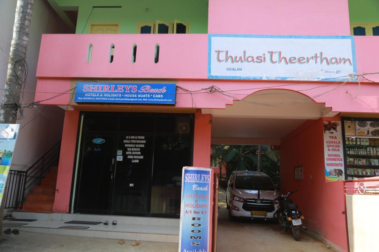 Shirleys Beach Hotel โกวาลัม ภายนอก รูปภาพ